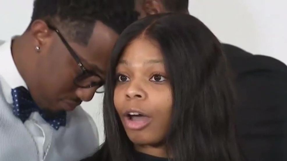 Karmelo's mother, Kala Hayes, addressed the public for the first time regarding the incident, urging people to stop attacking her family. (WFAA via CNN Newsource)