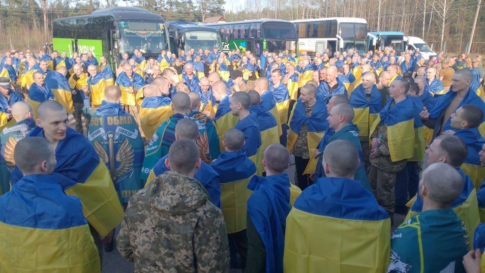 277 Ukrainian prisoners returned from Russia (President Volodymyr Zelenskyy)