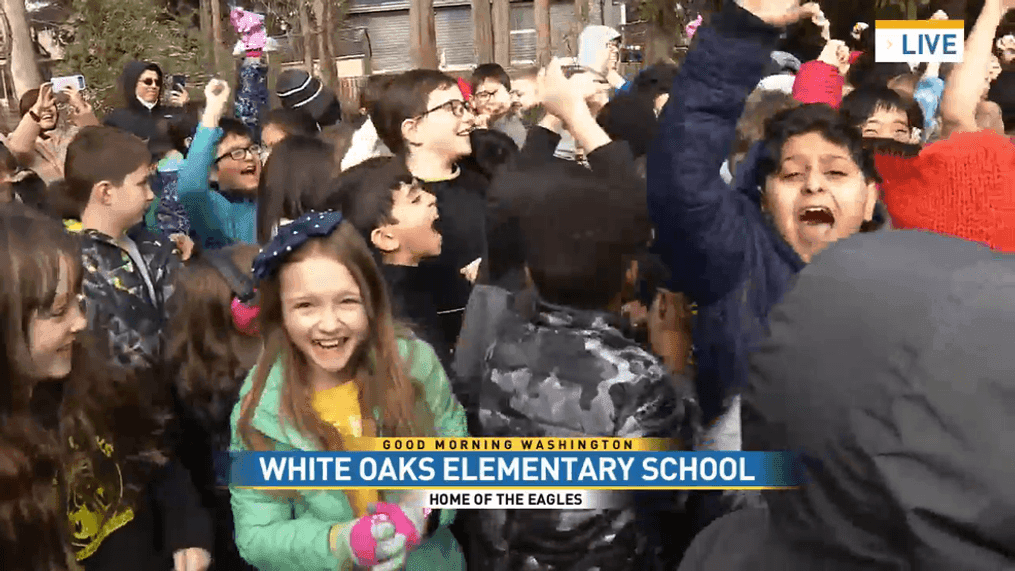 White Oaks Elementary Visit